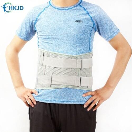 Lumbar Belt Back Braces Breathable Mesh Treatment of Disc Herniation Lumber Muscle Strain Protection