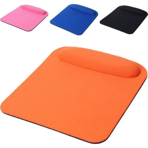 Rectangle Wrist Support Cloth + EVA Mouse Pad Mice Mat For Compute