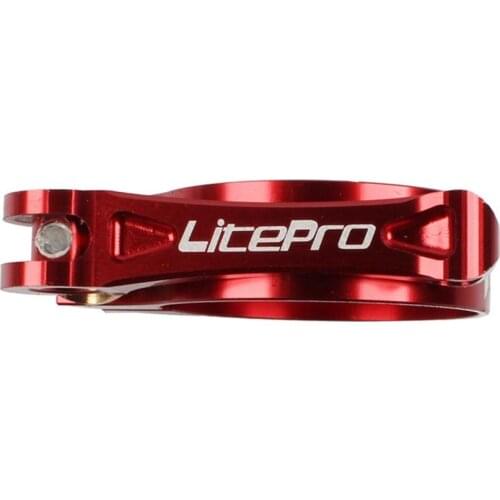 Ultra Light Folding Bike 33.9mm Alloy Frame Seatpost Clamp 41mm Seat Tube Clip