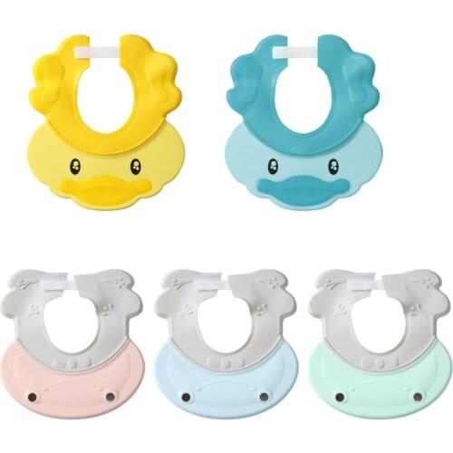 066B Kid Shampoo Adjustable Baby Shower Hat Hair Washing Shield for Ears Eyes Boy