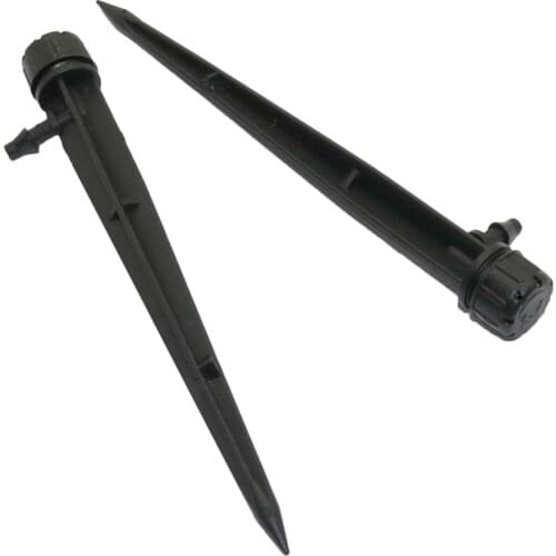 Adjustable 360 Degree Inserting To The Ground Sprinklers Garden Watering Irrigation Drippers Connecting 4/7mm Hose 10 Pcs