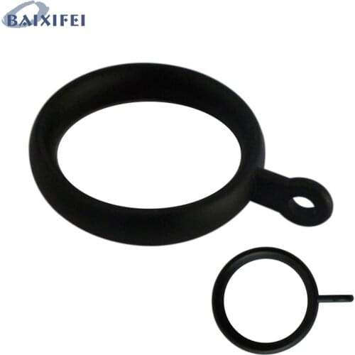 20 Pcs D37mm Curtain Hanging Ring, Curtain Rod Rings for Window Decoration