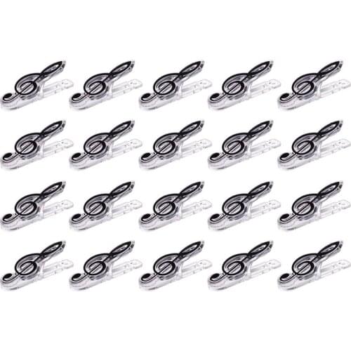 20PCS Music Score Folder Music Note Folder Clef Folder Music Score Folder Musical Instrument Universal B