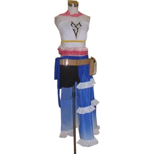 2018 Anime Final Fantasy XII 12 Yuna Cosplay Costume