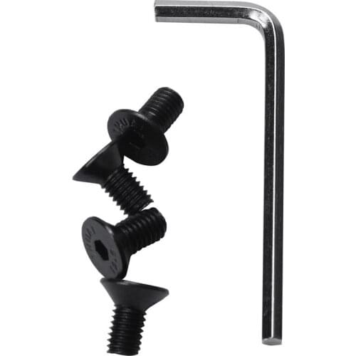 4Pcs Scooter Handlebar Front Fork Tube Screws With Hexagon Handle Replacement Parts Kits For Xiaomi M365 Ninebot Es2 Accessories