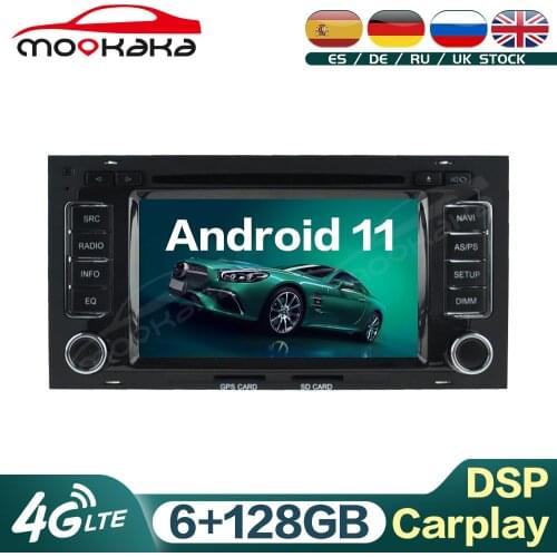 Android 11 128GB Car Multimedia Playerfor for Volkswagen TOUAREG 8 2003 - 2010 GPS Navigation Audio Stereo Head Unit Carplay DSP