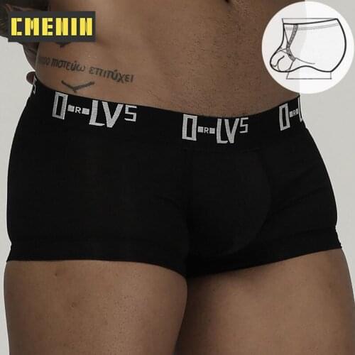 CMENIN ORLVS Polyester Solid Quick Sexy Mens Boxer Shorts Boxer Shorts Fashion Underwear Mens Boxer Shorts Boxer Shorts OR210B