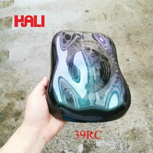 Chameleon pigment,color travel pigment,color moving pearl pigment,item:39RC,color:red-bluish green,weight:10 gram,free shipping