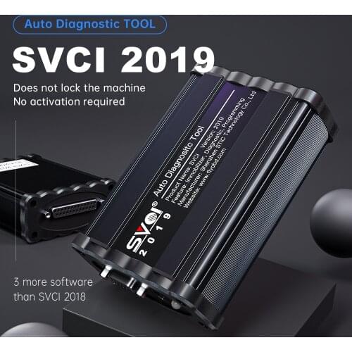 SVCI 2019 Cover V2018 Added 3 Softwares SVCI Abrites Commander Automotivo SVCI 2019 OBD2 Scanner Car Diagnostic Tool not Locked