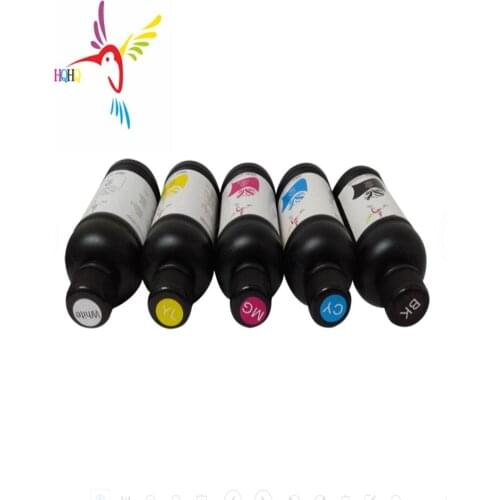 HQHQ 1000ml Waterproof Offset LED UV Curable Ink For Mimaki UJF 3042 6042 UJF-3042 UJF-6042 UV Flat Printer Comatible Ink