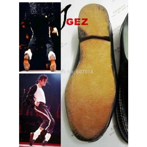 MJ Michael Jackson Classic Collection Moonwalk Dangerous Dancing Props shoes Party Hallowmas Gift Exactly same