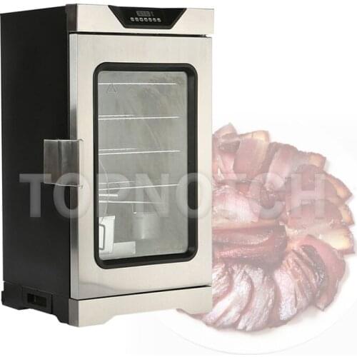 Stainless Steel Smokehouse Fish Hot Dog Drying Meat Smoker Smoking Machine