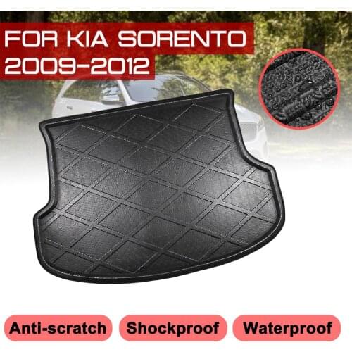 Carpet Car Floor Mat For KIA Sorento 2009 2010 2011 2012 Rear Trunk Anti-mud Cover
