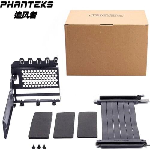 PHANTEKS GPU Bracket PCI-E GPU Extension Wire Anti Interference X16 Vertical Install Mounting VGA Holder 7Slot Mount PH-VGPUKT