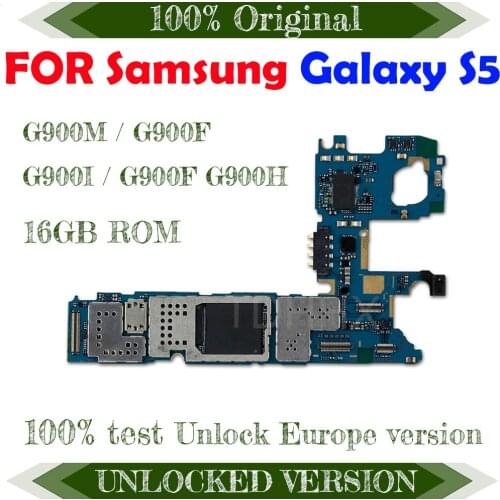 ROM 16GB Europe version original for Samsung Galaxy s5 G900M G900I Motherboard Android logic board G900F / G900F / G900H