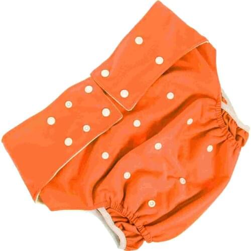 1Pc Old People Leakproof Diaper Exquisite Adult Reusable Cloth Diaper Nappy