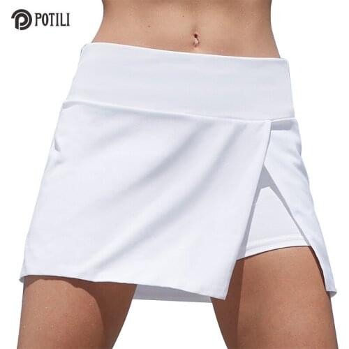 Женские юбки с высокой талией POTILI China At AliExpress