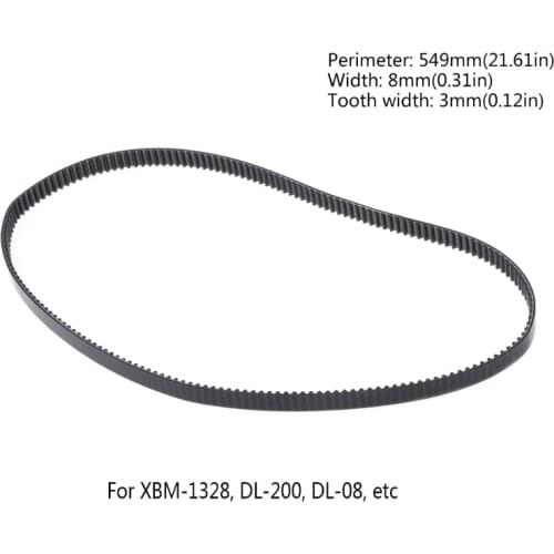 Automatic Bread Maker Machine Belt Band Strap Perimeter 549mm For XBM-1328 Tools 95AC