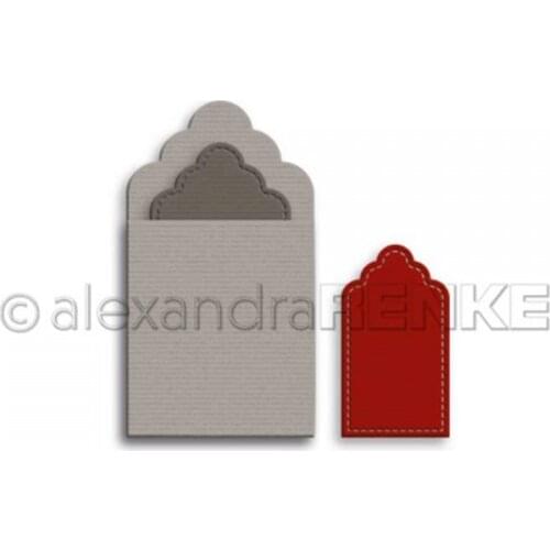 CH 2021 New Arrival envelope Stitched Metal Cutting Die DIY Scrapbooking Craft Embossing Making Stencil Template