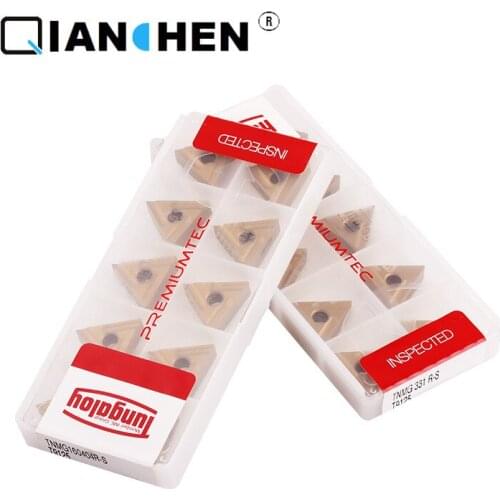 Tungaloy TNMG160404R-S T9125 TNMG160404-SS MPJ350 Carbide CNC Inserts CNC Japan 10pcs Internal Turning Tool Hard Alloy