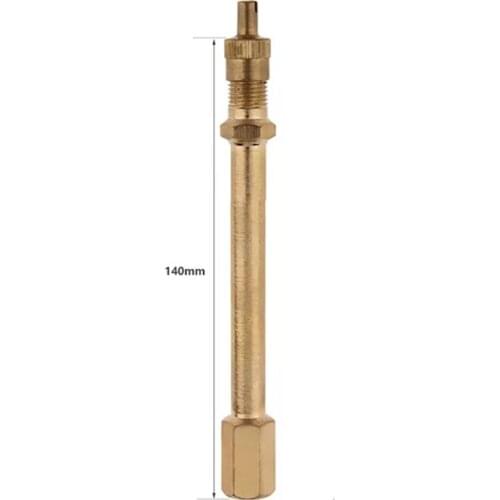 Tire Valve Stem Brass Tire Valve Extension Straight Bore For Motorcycle Car
