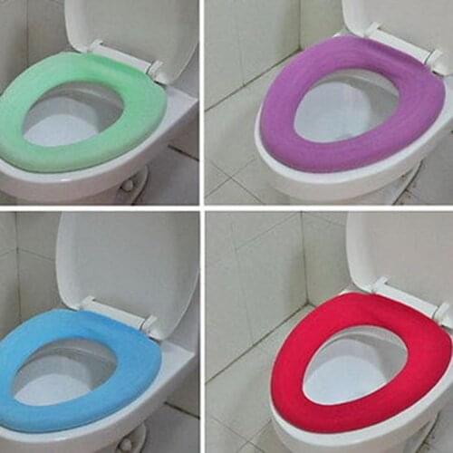 Winter Warmer Toilet Seat Cover Mat Bathroom Toilet Pad Cushion Thicker Soft Washable Closestool Bidet Case Lid Accessories