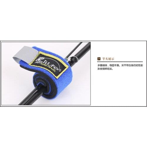 2PCS Fishling Lure Rod Cable Tie Strap 30*3cm/19*2.5cm