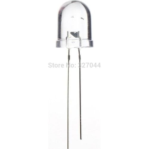 300pcs 10mm led diodes Dia Clear Round Colorful Emitting Diode Light LED Lamp