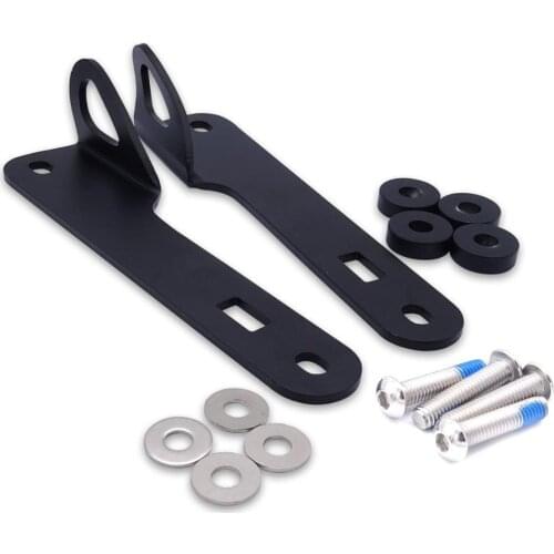 For 2014-2019 Harley Electra/Street Glide Tie-down Anchor Point Front Fork Mount Brackets Kit