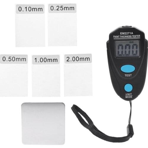 EM2271 Digital Mini Thickness Gauge Car Paint Tester Thickness Coating Meter