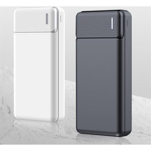 FLOVEME Dual USB 30000 mAh Power Bank For iPhone Samsung Mobile Phone Portable Charger PowerBank Type C Lighting Phone Charger
