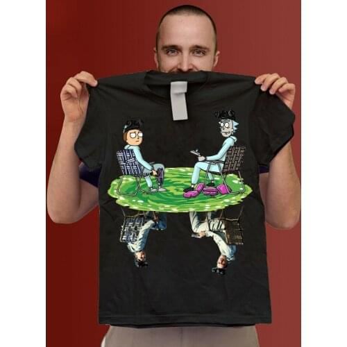 Rick Crossover Walter And Jesse Breaking Bad Gift T-Shirt For Men
