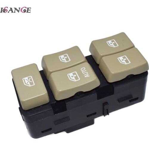 ISANCE Master Electric Power Window Switch (GM002) Fit Buick Rendezvous Pontiac Aztek 02-07 10339375 10283834 10413253