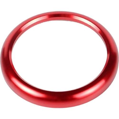 Red Color Dashboard Center Clock Compass Cover Sticker Ring Sticker for-Porsche 911 Cayenee Boxster Macan Panamera