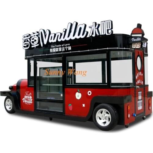 Mobile Food Kiosk Coffee Trucks Ice Cream Trailer Nut Warmer Bubble Trailer Caravan For Sale