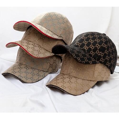 Unisex Fashion Cap Gold Thread Baseball Cap Men And Women Summer Hats