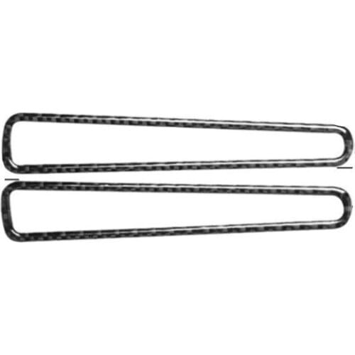 Fit For Nissan R35 GTR carbon fiber window air outlet defogging stickers car interior and exterior decoration accessories