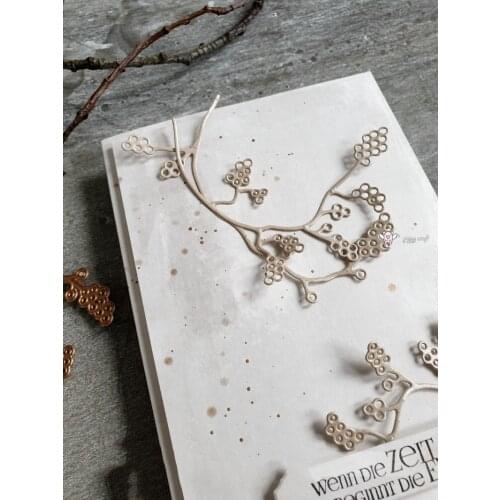 New Fruit flower branch metal Cutting Dies Stencils DIY Scrapbooking Paper/photo Cards Embossing Dies