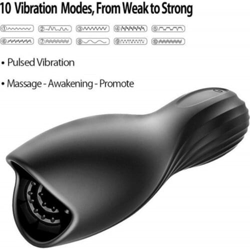 Masturbator For Men Sex Toys Shop Automatic Sucking Male Oral Suction Blowjob 10 Frequency Sucking Vibrator Intimate blowjob Toy