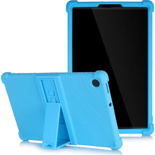 Soft Silicon Kickstand Case For Lenovo Tab M10 HD(2nd Gen)TB-X306X TB-X306F 10.1"Shockproof Bracket Case Stand Cover Holder Capa