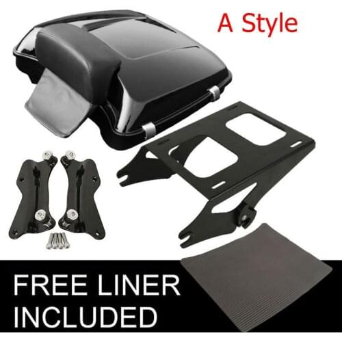 Motorcycle Razor Trunk Mount Rack Docking Kit For Harley Tour Pak Touring Road King Street Gilde Electra Street Glide 2014-2020