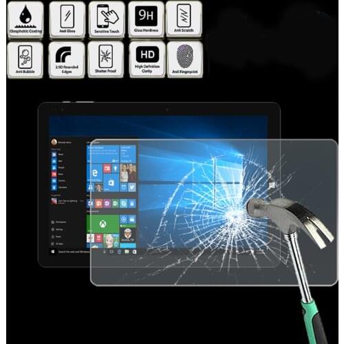 Tablet Tempered Glass Screen Protector Cover for CHUWI HiBook Pro 10.1 - Anti Fingerprint Screen Film Protector Guard Cover