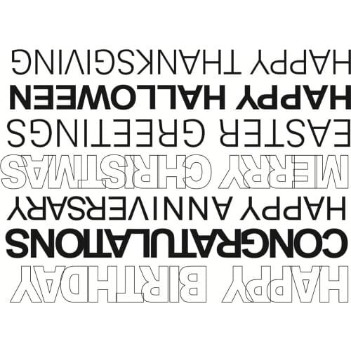 11x16 English Ttransparent Clear Stamps Silicone Seals for DIY scrapbooking photo album Card Making