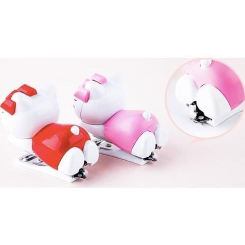 20pcs cartoon mini cute portable stapler set wholesale childrens stationery back to school gifts girls gifts