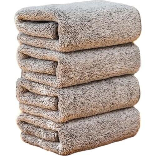 Dish Cloth Not Oil Rag Dish Towel Bamboo Fiber Bamboo Charcoal Degreasing Microfiber Cloth