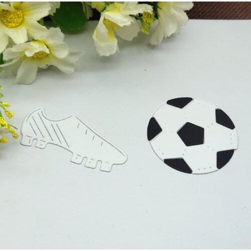 3D Shoes football Metal Cutting Dies Stencils For DIY Scrapbooking Decorative Embossing Handcraft Die Cutting Template