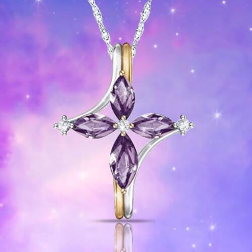 Accessories for Women Cross Necklace Halloween Jewelry Pendant Necklace Aesthetic Accessories Choker Couple Gift Party Gift