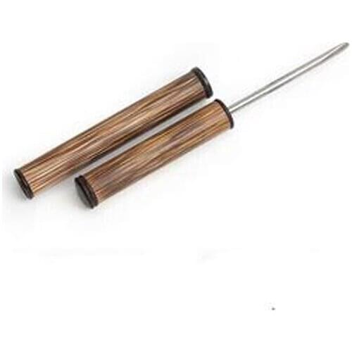 Stainless Steel Tea Knife Bamboo Handle Chinese Kung Fu Puer Tea Set Accessories Pry Tea Tool Teaware Needles Cones