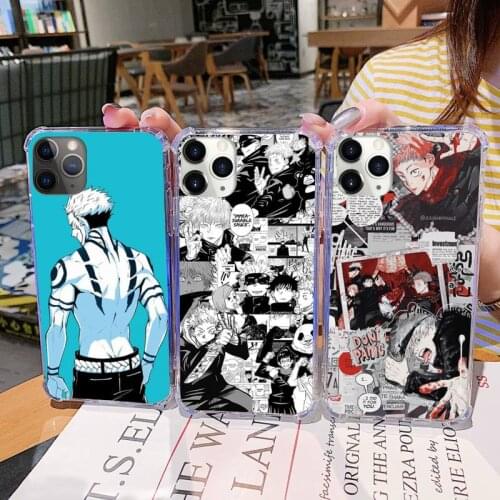 Jujutsu kaisen comics Phone Case For iphone 12 11 pro Max Mini 7 8 plus X XR XS Samsung S10 9 4 5 6 7 8 Plus