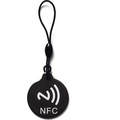 1pc NFC Tags 13.56MHz ISO14443A NFC213 Crystal Epoxy Card for all NFC enabled phones